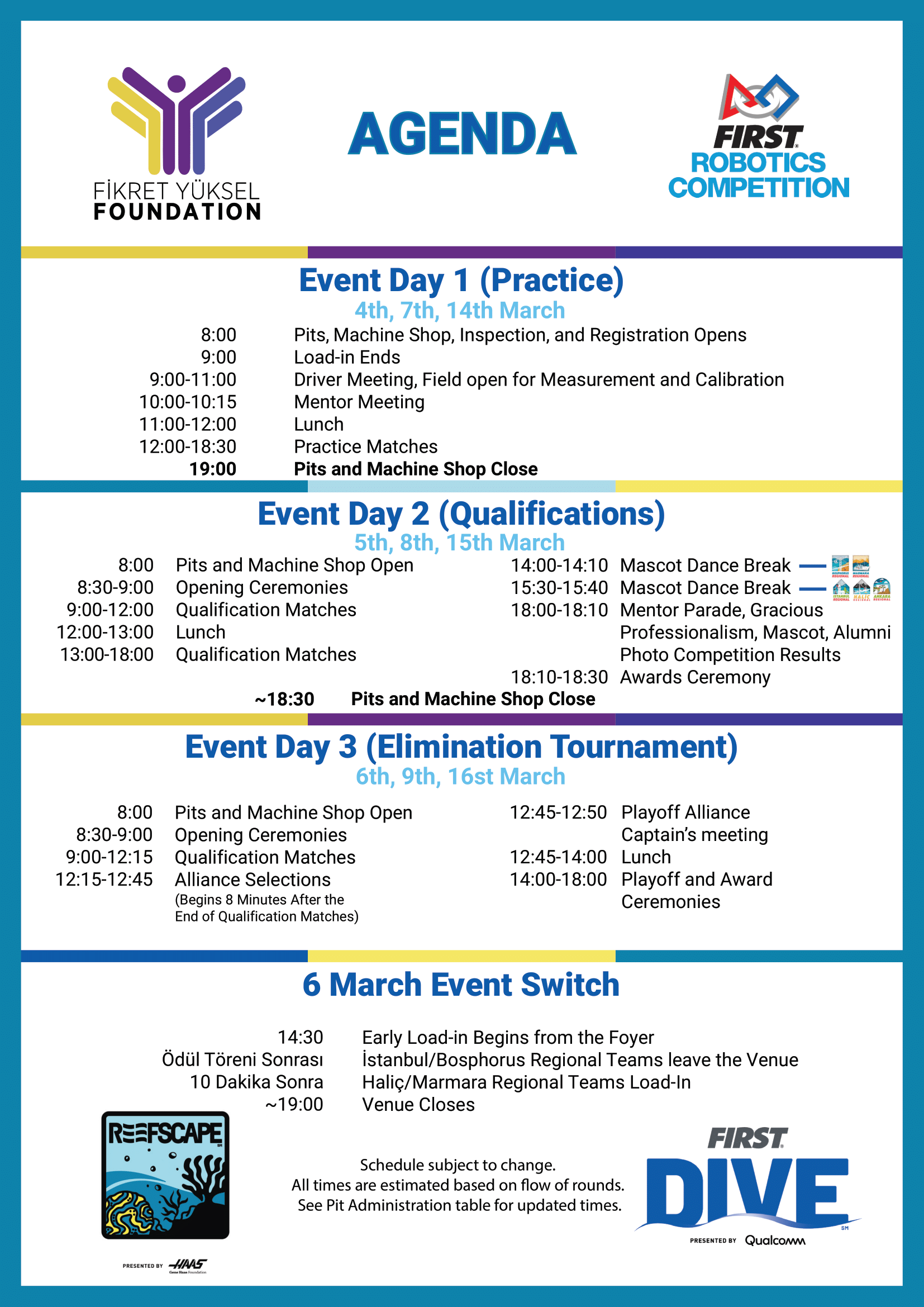 2025 Guest Teams - FIRST Robotics Competition Türkiye
